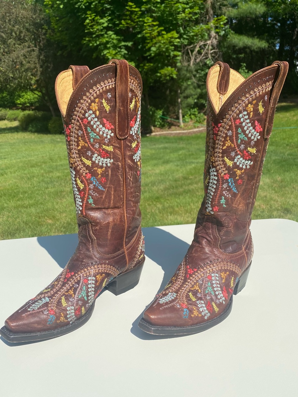 Old Gringo Bonnie Western Embroidered  Boots, 6.5 B - Picture 13 of 14